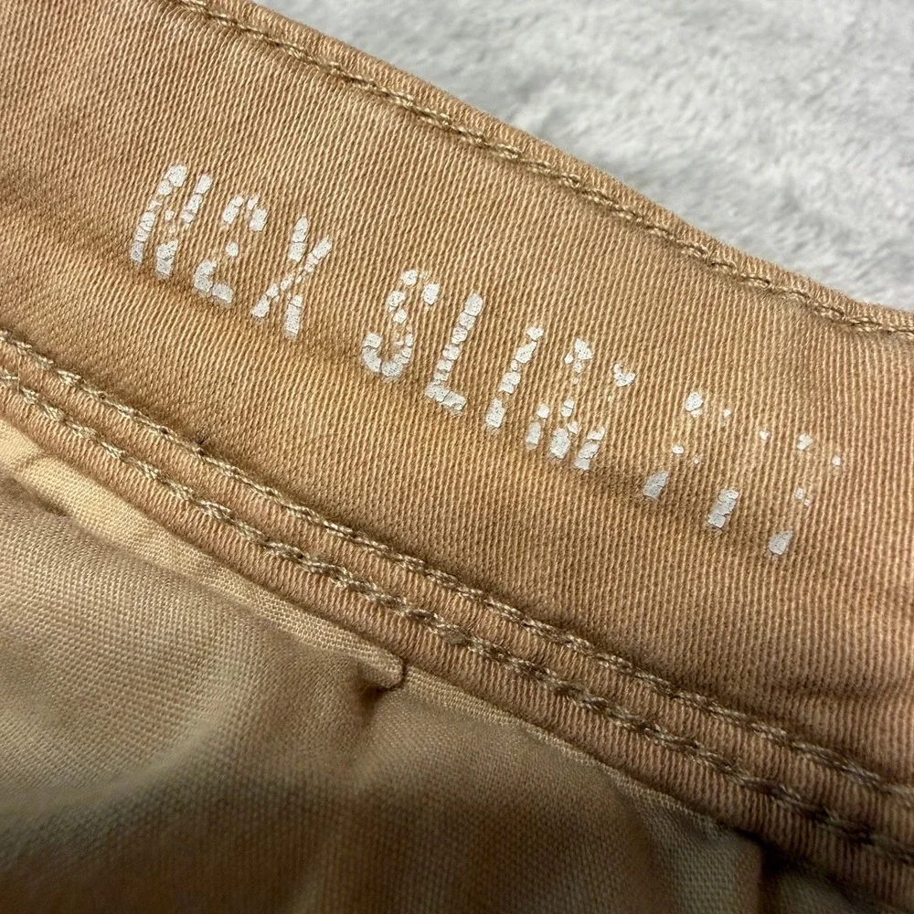 Duer N2X Slim Fit Pants Tan Khaki Mens 33x30 MFNS1001 Performance Trousers